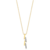 GARGANTILHA PINGENTE PALITO COM ZIRCÔNIAS CRISTAL - comprar online
