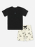Conjunto Masculino Camiseta + Bermuda na internet