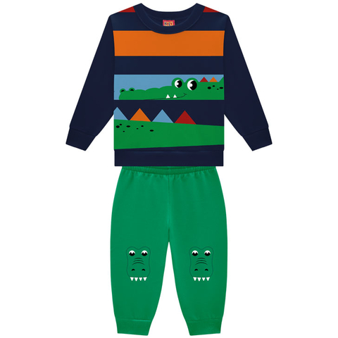 CONJUNTO MASCULINO Azul Marinho M