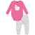CONJUNTO FEMININO ROSA SENSACAO 15 2217 9A12M - comprar online