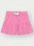 CONJ BLUSA E SHORTS NATURAL/ROSA CONFETE - Club Kids