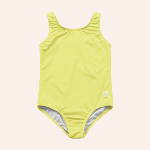 MAIO MODA PRAIA EM MALHA 96%POLIESTER 4%ELASTANO FEMININO AMARELO