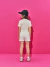 Conjunto Feminino Blusa + Short Natural na internet