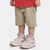 Bermuda Em Malha 100% Algodão Masculina Camelo - Club Kids