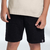 Bermuda Em Malha 100% Algodão Masculina Preto
