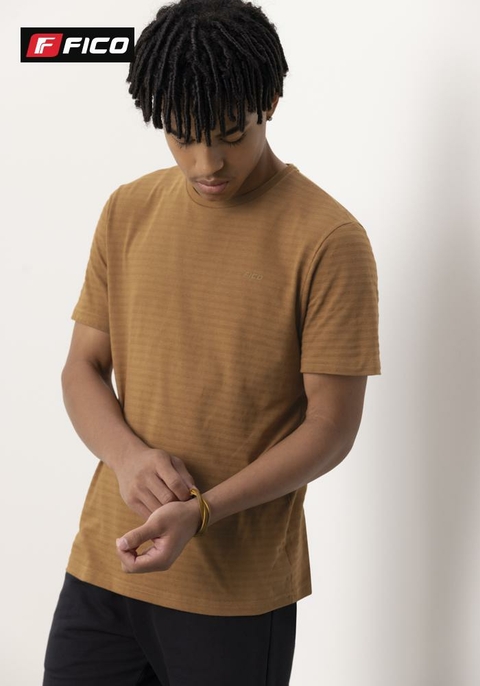 Camiseta Malha New Amsterdam Marrom Godiva