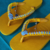 Havaianas amarelo quero ouro + Jóia Olho Grego - comprar online