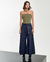 Calça Pantalona Maria Jeans Escuro Fluida na internet