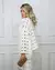 Trijunto Ana em Tricô Off White - Silluê