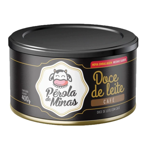 Doce de Leite com Café Premium Pérola de Minas 400g - comprar online