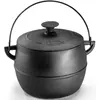 Caldeirão Bojudo Tampa e Alça 6L