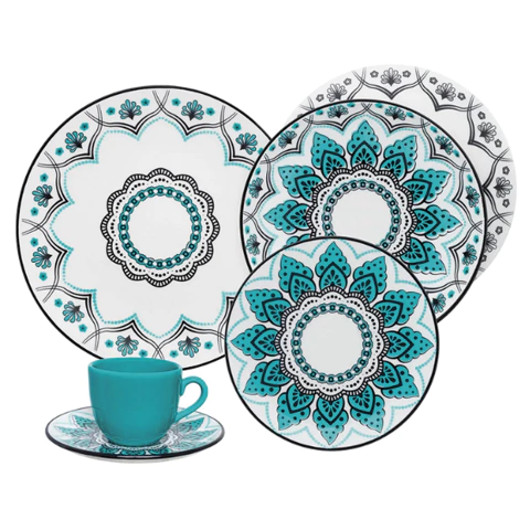 Aparelho de Jantar e Chá 20 pçs Coup Serene(Porcelana) - comprar online