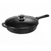 Frigideira do Chef Cabo de Ferro e Tampa de Vidro 30x12cm 3L