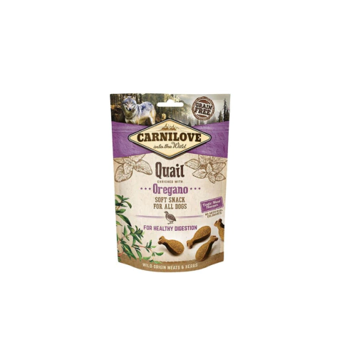 Petisco Carnilove - Codorna e orégano - 200g - comprar online