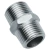 Nipple Duplo Macho 1" Em Ferro Fundido Rosca Fal