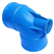 Joelho 90° 75X1 C/ Válvula Ventosa Azul Irrigação