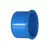 kit 20 und Cap Tampão Soldável 20mm Azul Pvc Amanco/Krona/fortlev