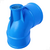 Joelho 90° 75X1 C/ Válvula Ventosa Azul Irrigação - comprar online