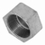 Tampão Cap Rosca 3 Galvanizado