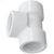 kit 4 und Conexão Te De Rosca 3/4" Branco Amanco - comprar online