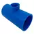 Kit 4 und Tê De Redução Soldável/Rosca Pvc 50 x 3/4 Amanco