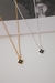 Colar Trevo Zircônia Preto