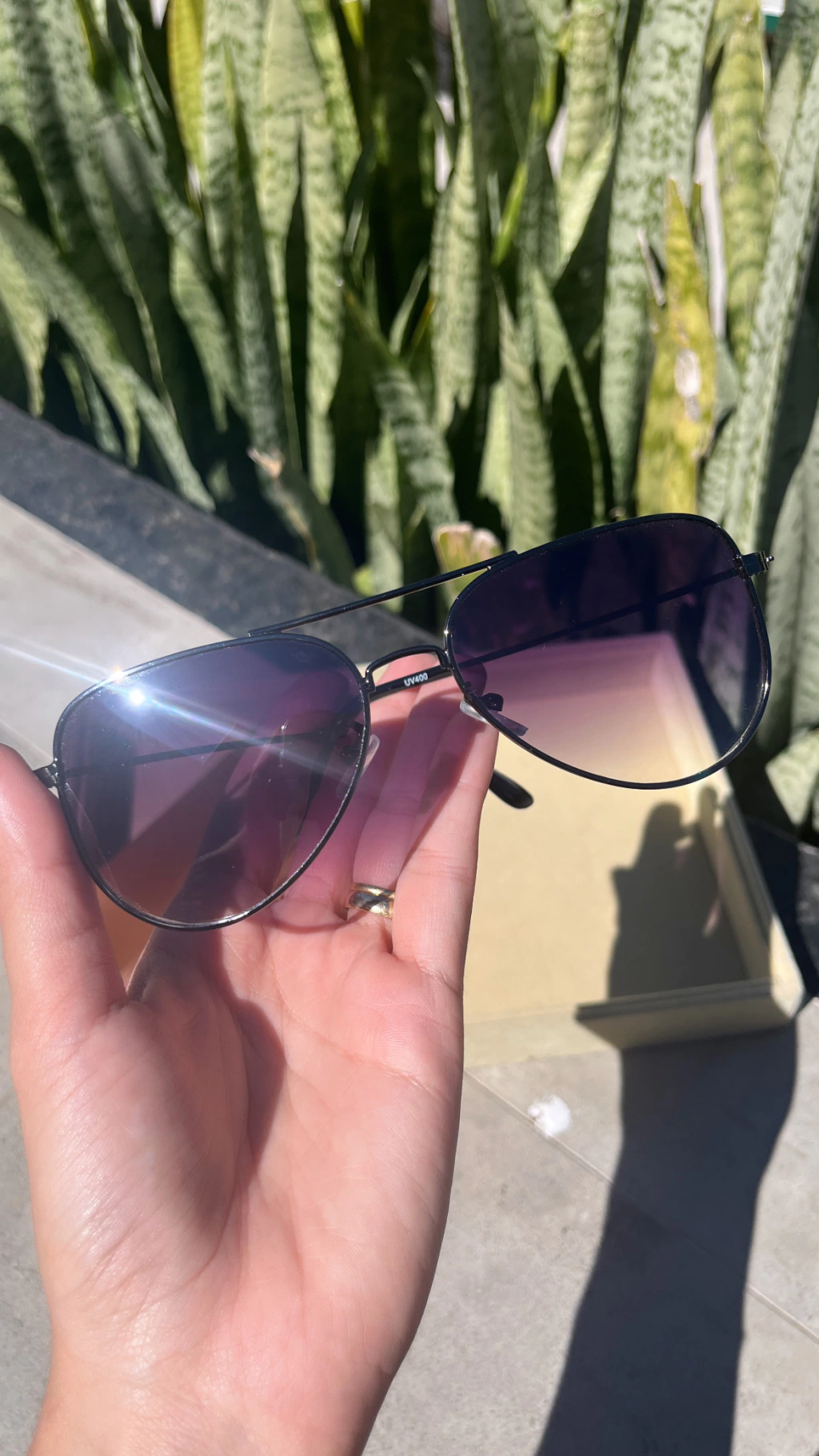 Óculos Aviador Preto