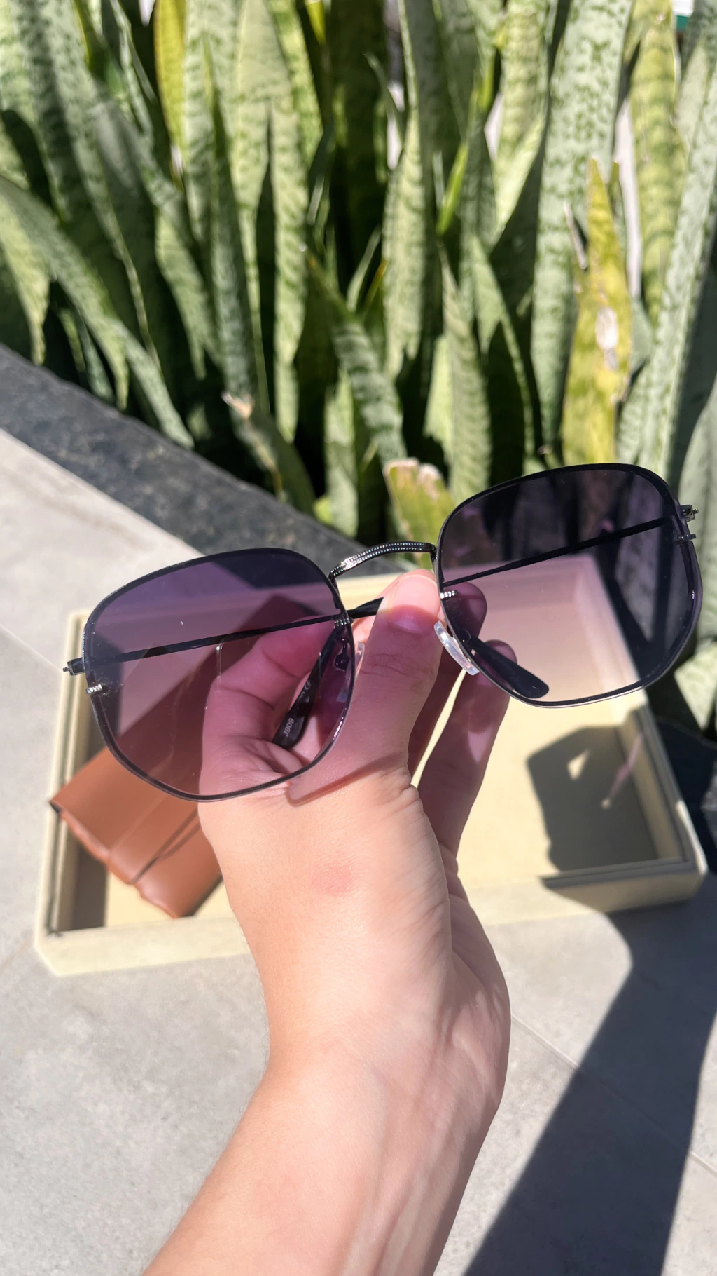 Óculos Hexagonal Preto