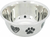 Comedero Perro Acero Inoxidable Barnizado Trixie 1 Lts 15 Cm