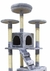 Rascador Ambar Gato Tótem Torre Refugio 140 Cm Felpa Suave - comprar online