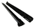 Corredera Para Muebles Negra Automatica De 300mm X Par - comprar online