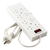 Zapatilla Sica Prolongador - 1.5m - 8 Tomas Con Interruptor