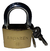 Candado Pesado De 50mm Bronce Con 2 Llaves | Brz-250 Bronzen en internet