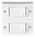 Tecla Punto Interruptor Doble Superficial Jeluz 10a