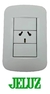 Toma Simple Armado Completo Jeluz Verona X 10 Unidades - comprar online