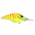 Isca Beat Crank 45MR 324 Amarela Rajada 4.5cm 6.8g Meia Agua Marine