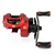 Carretilha Albatroz V73C Vermelha Manivela Direita 7.3:1 8Kg - comprar online