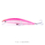 Isca Artificial Bora 7,5 cor 204 (transparente rosa)