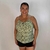 Blusa de Alcinha Estampada Com Babado - Leve, Prática e Versátil - Chantilly Modas