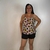 Imagem do Blusa de Alcinha Estampada Com Babado - Leve, Prática e Versátil