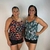 KIT Com 2 Blusas de Alcinha Estampada Com Babado - Leve, Prática e Versátil na internet