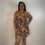 Vestido Liganete Feminino Malha Fria Alça Decote V Soltinho Moda Casual - Estampas Diversas - Chantilly Modas