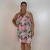 Vestido Liganete Feminino Malha Fria Alça Decote V Soltinho Moda Casual - Estampas Diversas - comprar online