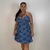 Vestido Liganete Feminino Malha Fria Alça Decote V Soltinho Moda Casual - Estampas Diversas - Chantilly Modas