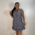 Vestido de Liganete (Malha Fria) Feminino Regata Babado na Barra Botões Frontais - comprar online