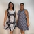 Kit 2 Vestidos de Liganete (Malha Fria) Feminino Regata Babado na Barra Botões Frontais - comprar online