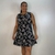 Vestido de Liganete (Malha Fria) Feminino Regata Babado na Barra Botões Frontais - Chantilly Modas