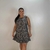 Vestido de Liganete (Malha Fria) Feminino Regata Babado na Barra Botões Frontais - loja online