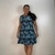 Vestido de Liganete (Malha Fria) Feminino Regata Babado na Barra Botões Frontais - Chantilly Modas