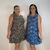 Kit 2 Vestidos de Liganete (Malha Fria) Feminino Regata Babado na Barra Botões Frontais na internet